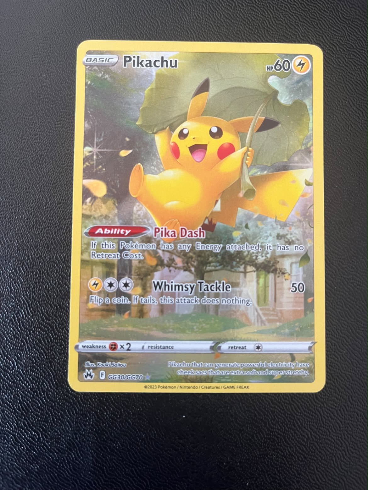 Pikachu (CRZ GG30) Crown Zenith - Tjek Billeder