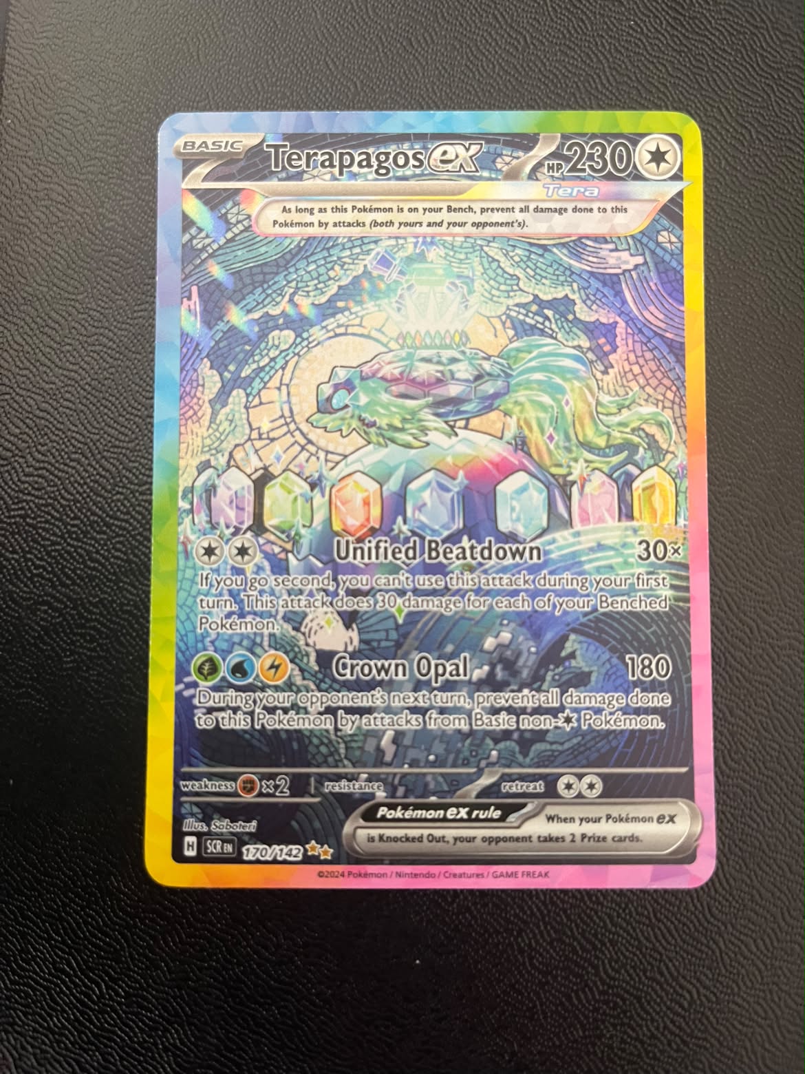 Terapagos ex (SCR 170) Stellar Crown - Tjek Billeder
