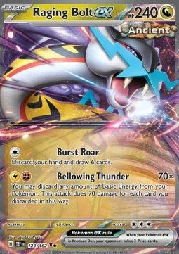 Raging Bolt ex (TEF 123) Temporal Forces - Double Rare