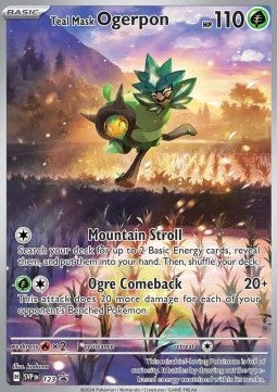 Teal Mask Ogerpon SV Black Star Promos 123 - Sealed
