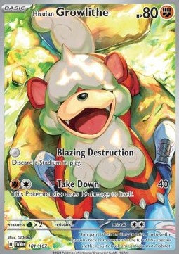 Hisuian Growlithe – (Twilight Masquerade 181/167)