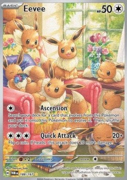 Eevee 188 Twilight Masquerade - Excellent (Se billeder af det konkrete kort)