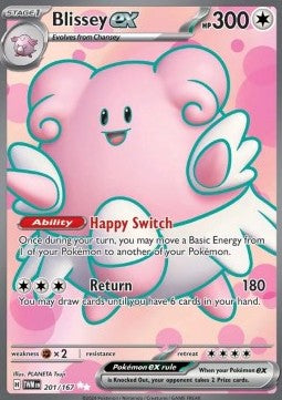 Blissey ex – Twilight Masquerade 201/162