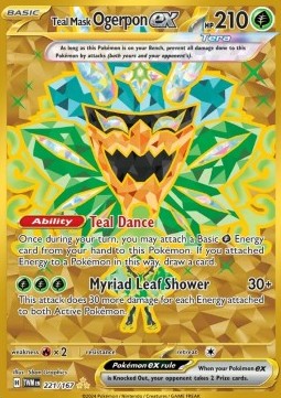 Teal Mask Ogerpon ex 221 Twilight Masquerade