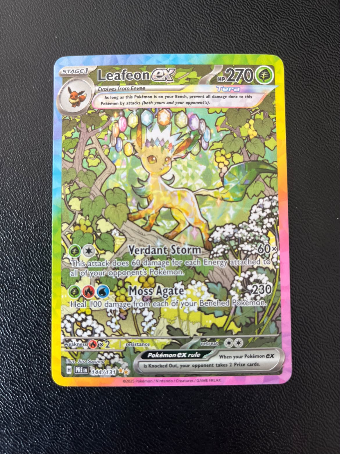 Leafeon ex – (Prismatic Evolutions PRE 144)