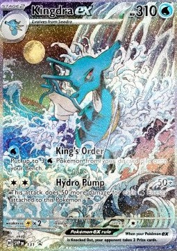 Kingdra ex – (Scarlet & Violet Promo SVP 131)