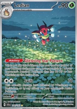 Ledian 144/142 Stellar Crown – Special Illustration Rare – Engelsk