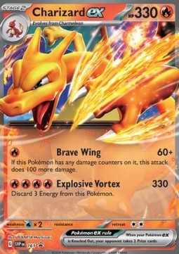 Charizard ex – (Scarlet & Violet Promo SVP 161)