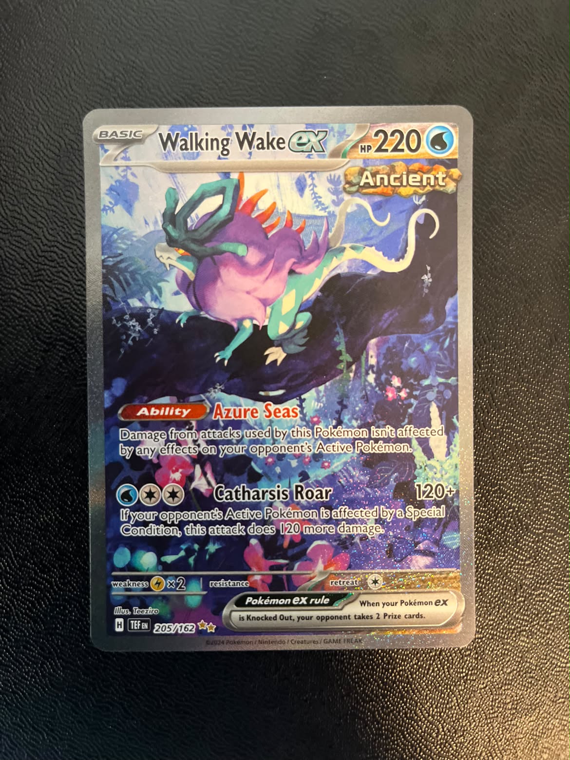 Walking Wake ex 205 Temporal Forces - Near Mint (Se billeder af det konkrete kort)