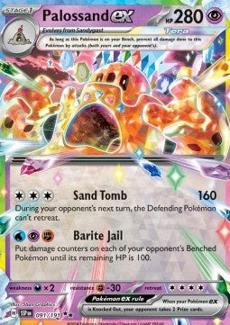 Palossand ex 091 Surging Sparks - Double Rare
