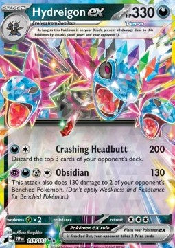 Hydreigon ex 119 Surging Sparks - Double Rare