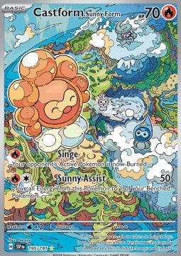 Castform Sunny Form (Surging Sparks 195)