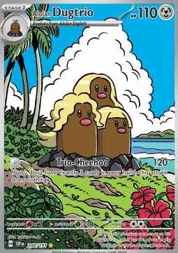 Alolan Dugtrio – SSP 208
