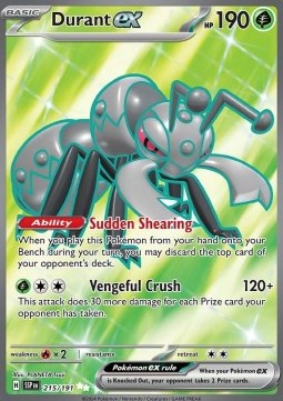 Durant ex 215/191 – Surging Sparks