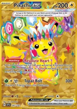 Pikachu ex (SSP 247)