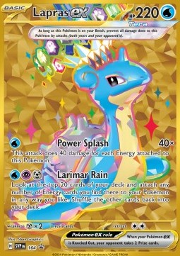 Lapras ex SVP 164 SV Black Star Promos - Sealed