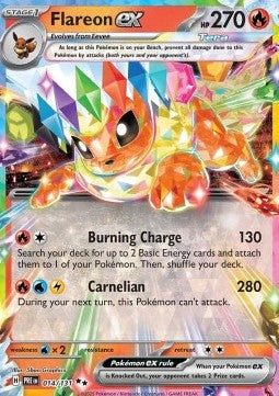 Flareon ex Prismatic Evolutions 014
