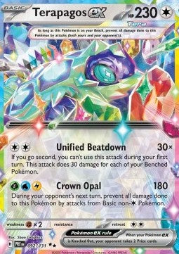 Terapagos ex PRE 092 Prismatic Evolutions
