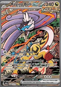Raging Bolt ex 166 Prismatic Evolutions - Special Illustration Rare