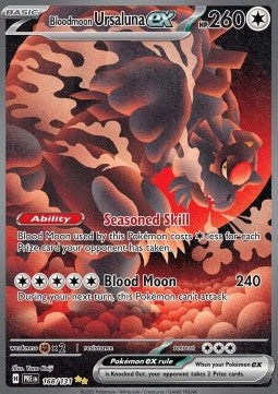 Bloodmoon Ursaluna ex – (Prismatic Evolutions PRE 168)