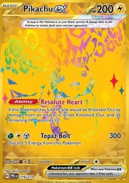 Pikachu ex – Special Illustration Rare (PRE 179/131)