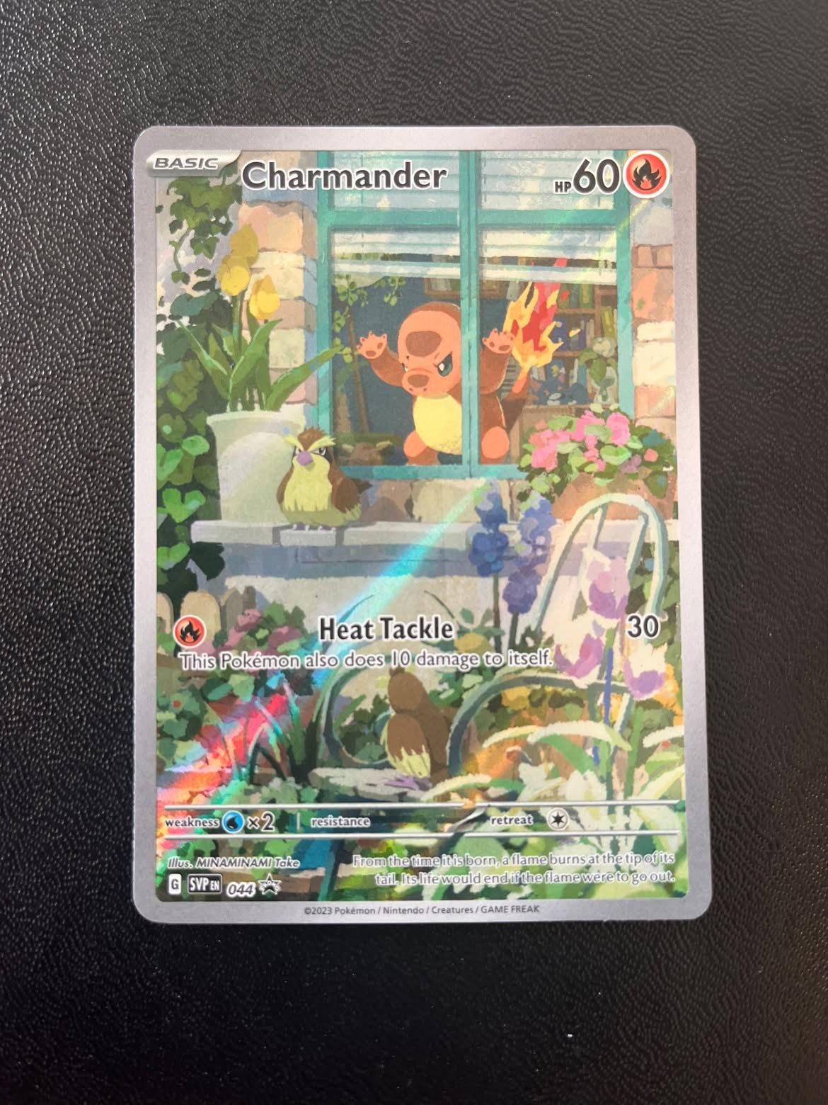 Charmander 044 SV Black Star Promos - Excellent (Se billeder af det konkrete kort)