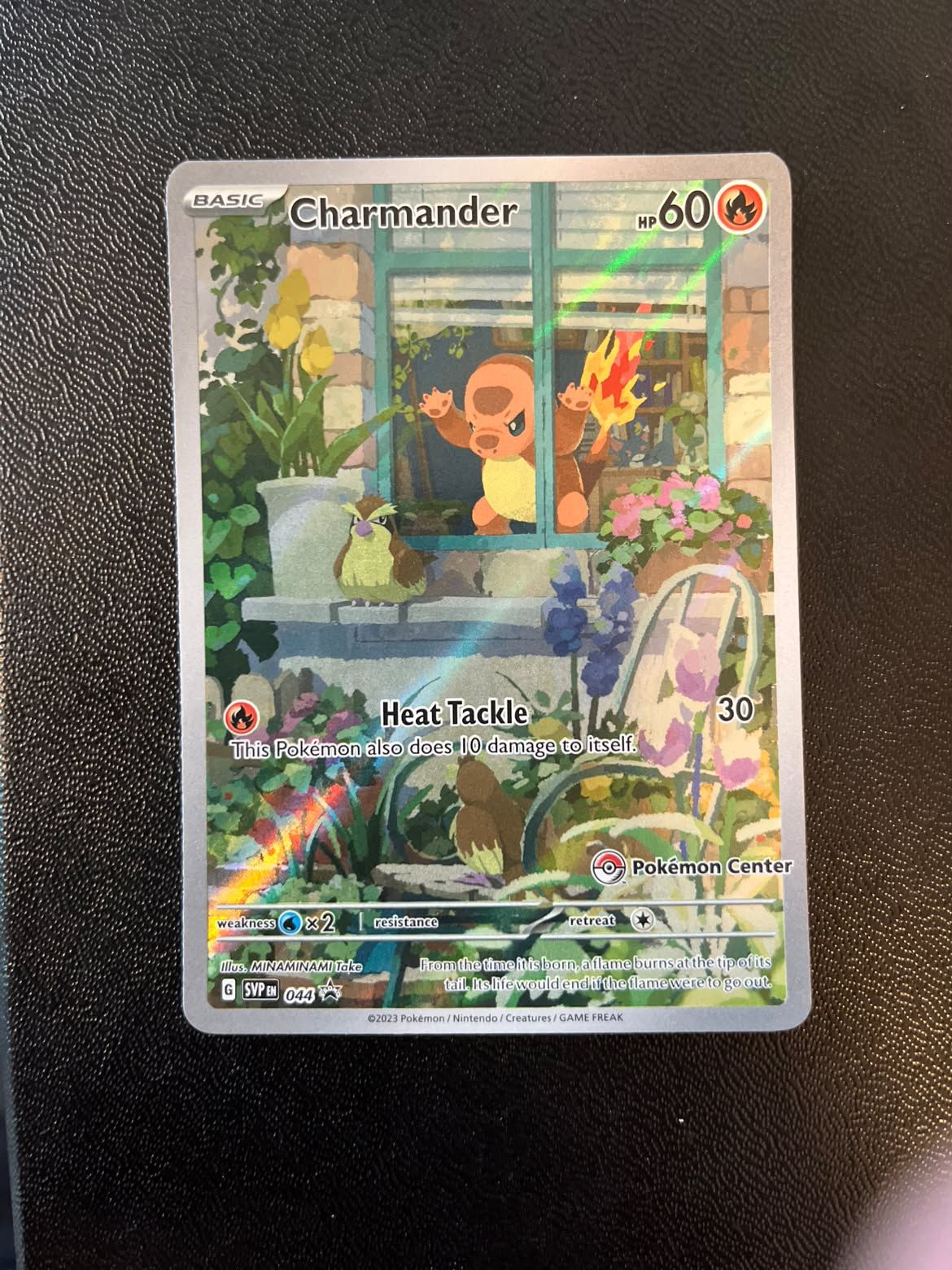 Charmander 044 SV Black Star Promos Pokémon Center - Excellent (Se billeder af det konkrete kort)