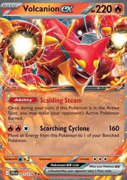 Volcanion ex 031 Journey Together - Double Rare
