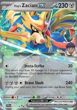 Hop's Zacian ex 111 Journey Together