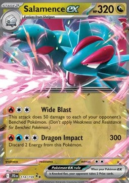 Salamence ex – (Journey Together JTG 114)