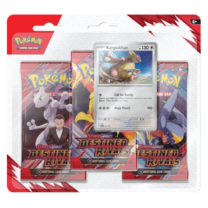 Destined Rivals: Kangaskhan 3-Pack Blister - Bedst til åbning