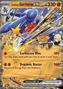 Cynthia's Garchomp ex – Destined Rivals 104