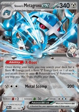 Steven's Metagross ex – (Destined Rivals DRI 145)