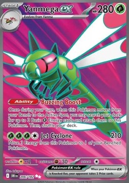 Yanmega ex – Destined Rivals 206