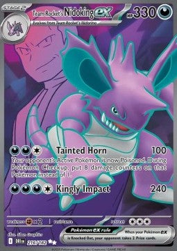 Team Rocket's Nidoking ex – (DRI 216)