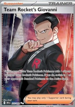 Team Rocket’s Giovanni – (Destined Rivals 225/182)
