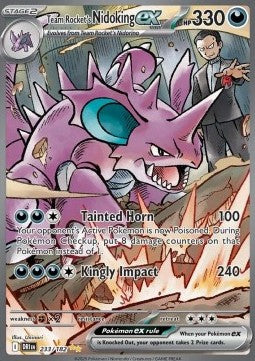 Team Rocket's Nidoking ex 233 Destined Rivals - Tjek Billeder
