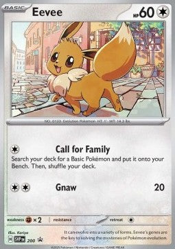 Eevee SVP 200 SV Black Star Promos