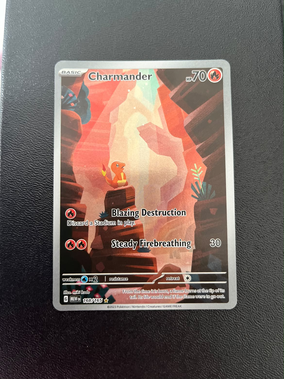 Charmander 151 168 - Excellent (Se billeder af det konkrete kort)
