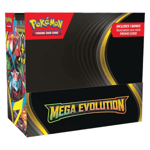 Pokémon TCG: Mega Evolution – Display Box (36 Boosterpakker + Promokort)