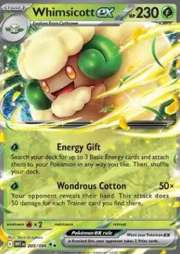 Whimsicott ex – (Black & White White 005/114)