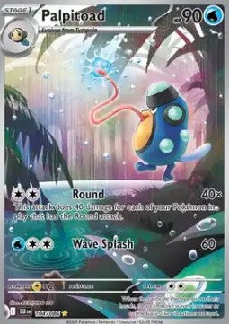 Palpitoad 104 Black Bolt