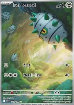 Ferroseed 148 White Flare - Illustration Rare