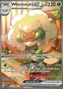 Whimsicott ex – (Black & White White 165/114)