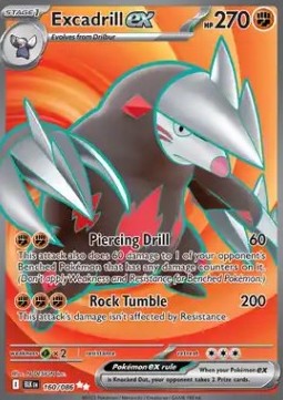 Excadrill ex – (Black Bolt 160)