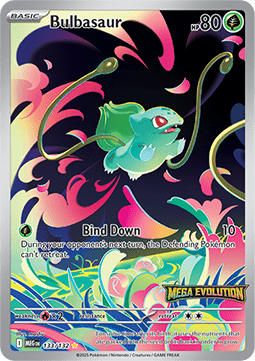 Bulbasaur #133 Illustration Rare Mega Evolution - Sealed