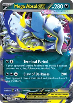 Mega Absol ex – (Mega Evolution 086/132)