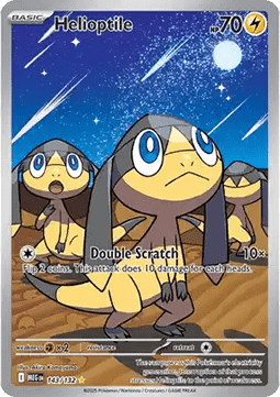 Helioptile – (Mega Evolution 143)