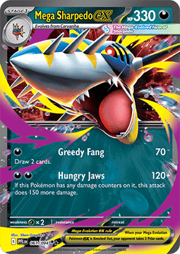 Mega Sharpedo ex – (Phantasmal Flames 061)