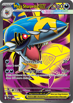 Mega Sharpedo ex – (Phantasmal Flames 113)